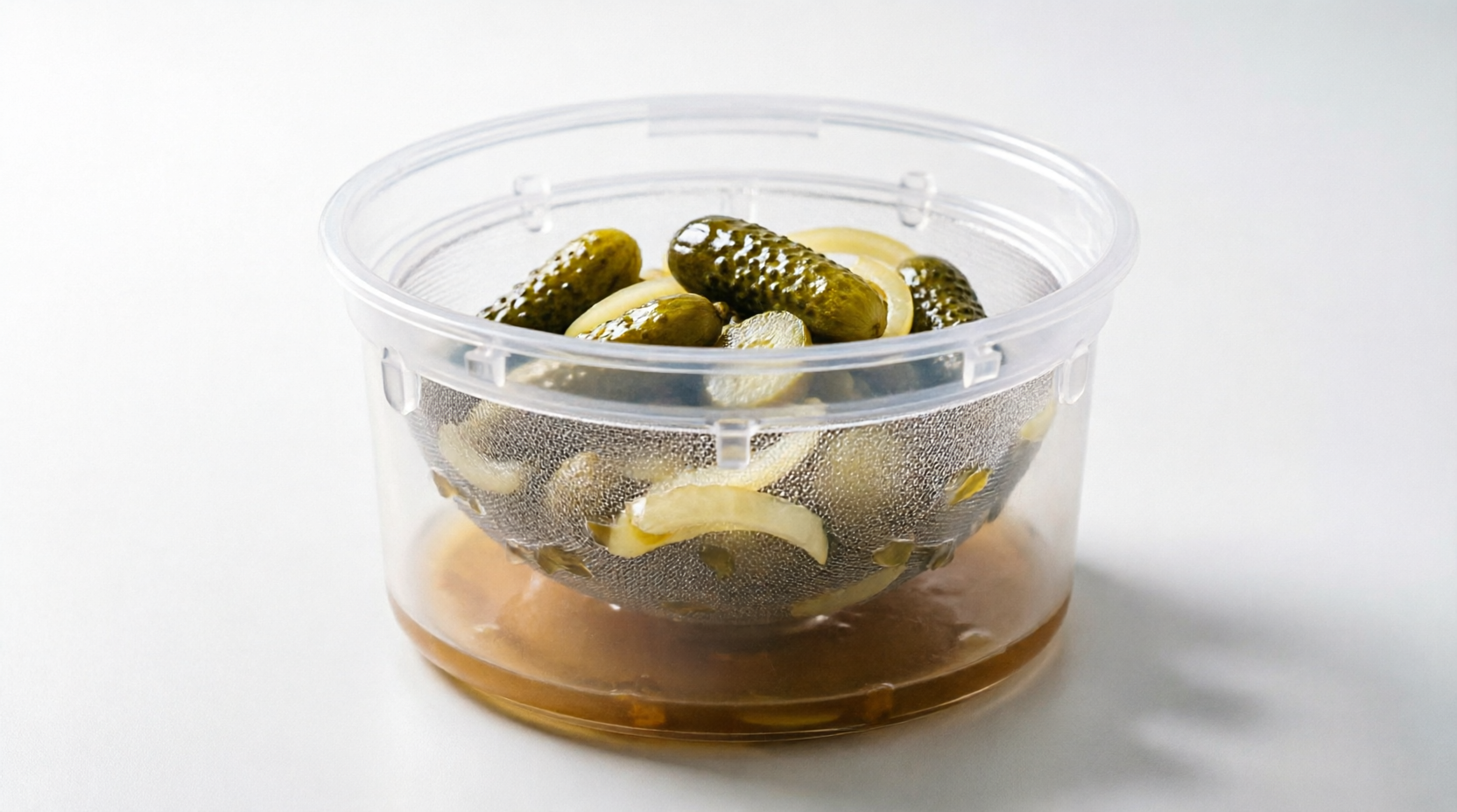 Hinged Plastic Container